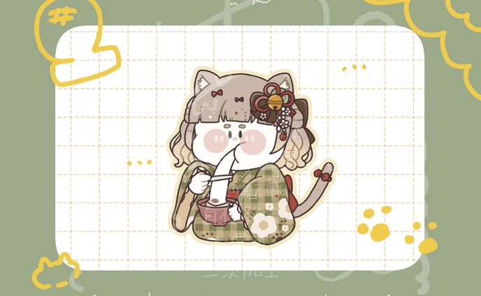 【ご依頼】量産SDイラスト/猫宮ゆう様