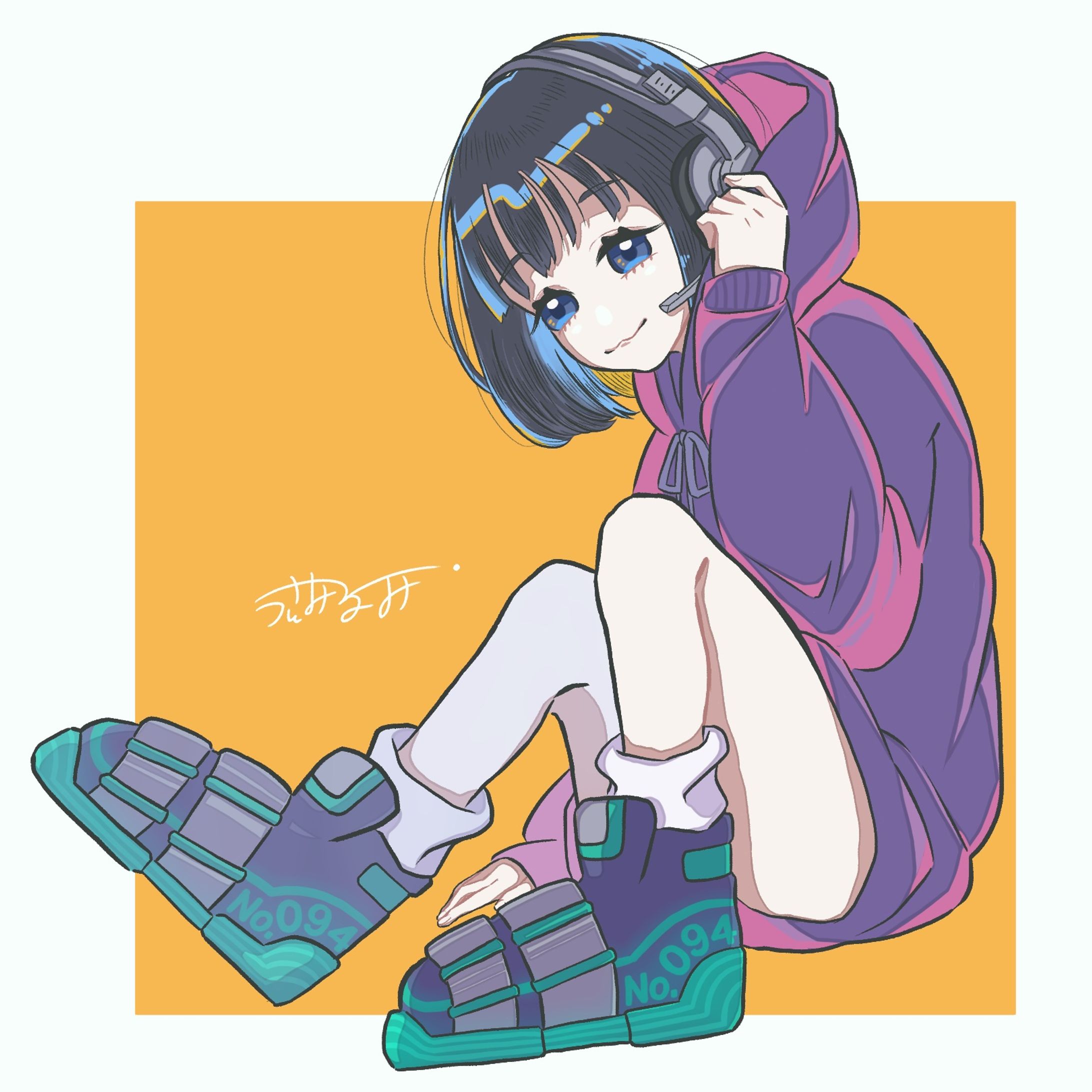 【1枚絵】VTuber めた氏様-1