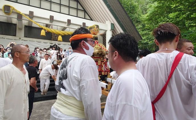 白糠厳島神社例大祭2022、その2
