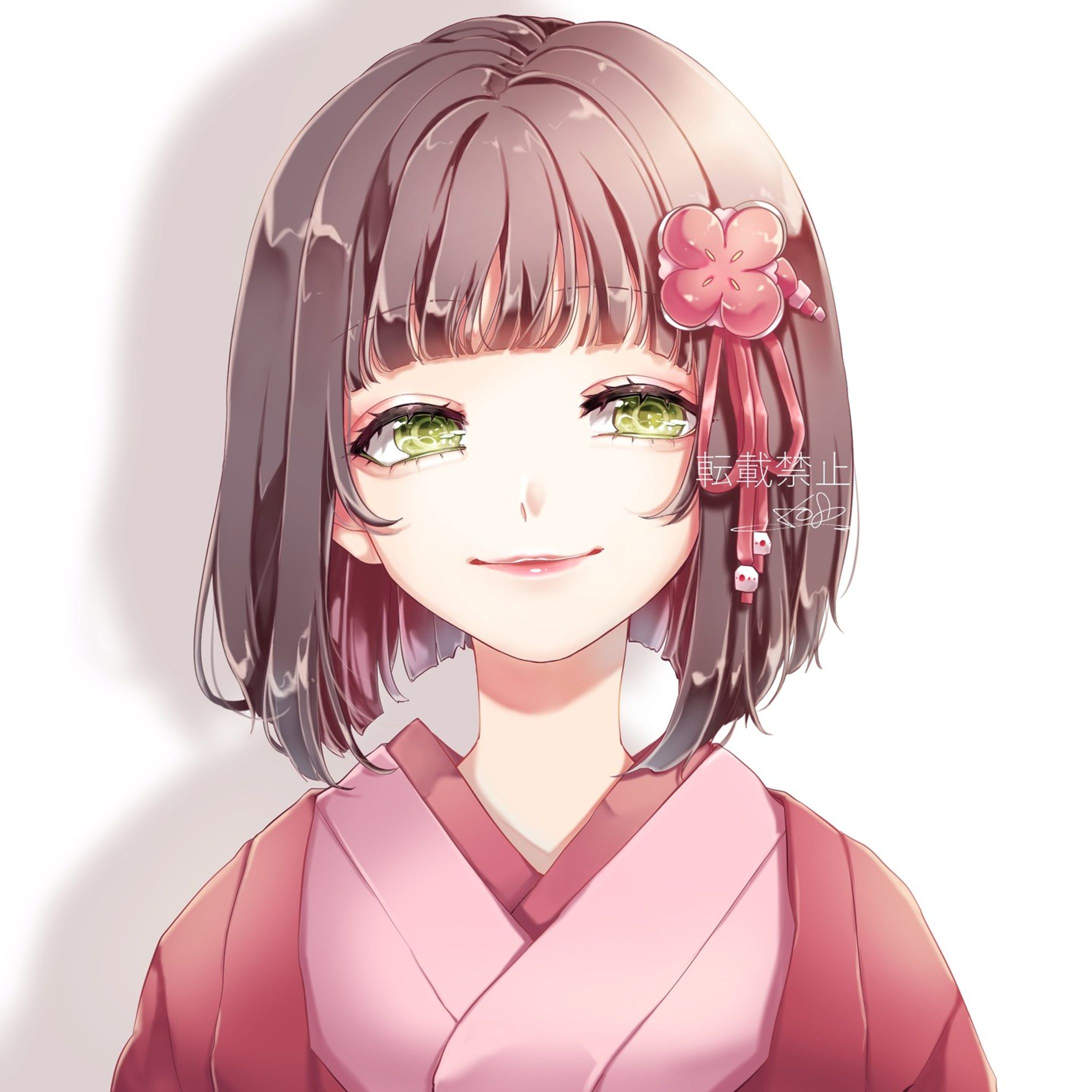 サンプル用にTwitterフォロワー様のコテキャラちゃんを描かせてもらいました！
#イラスト #illustration #art #digitalart #女の子 #女の子イラスト #和装-1