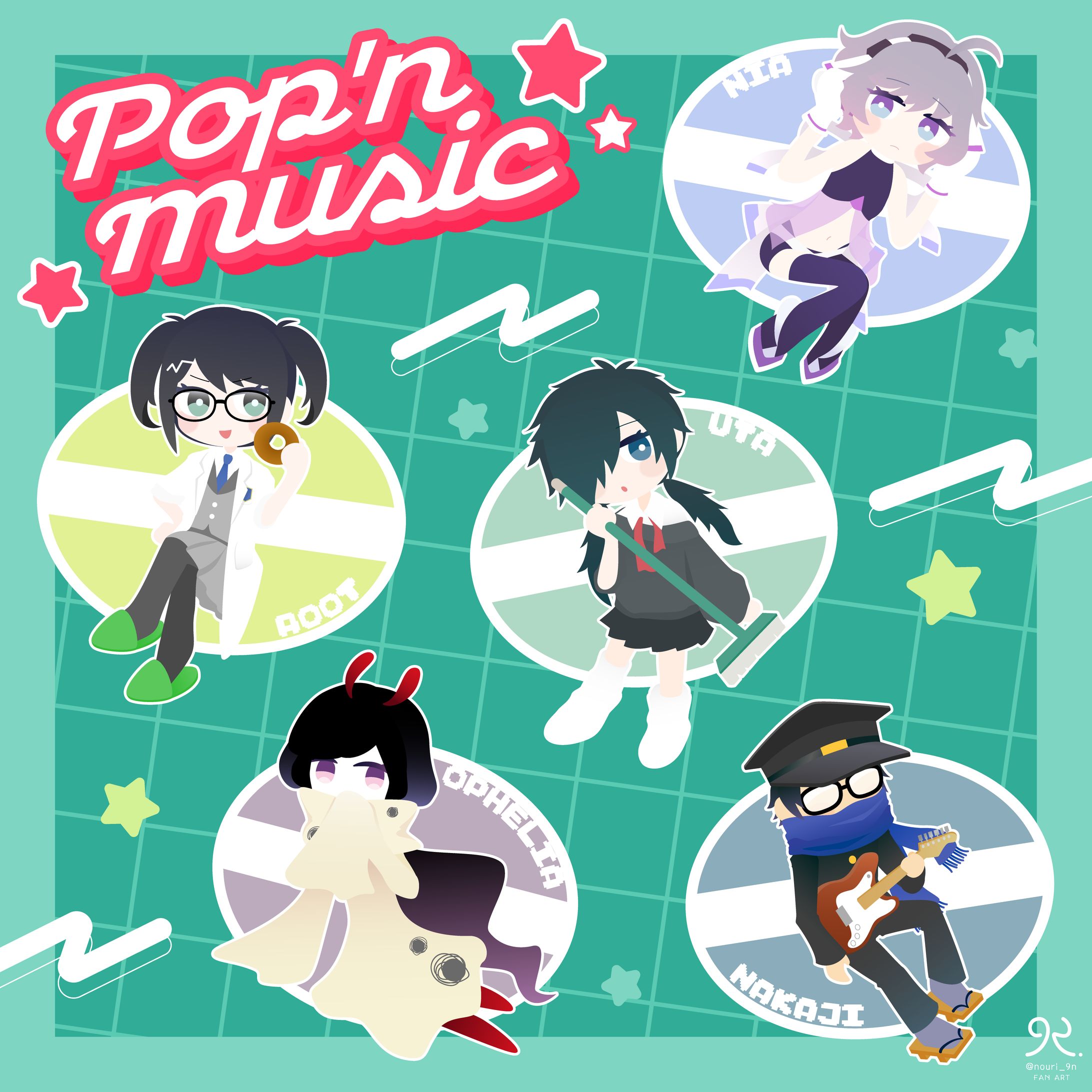 ポップンミュージック　ファンアート-1