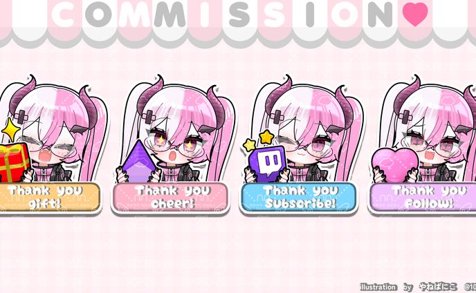 ちあむ様アラート画像