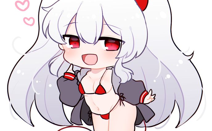 頭身低めイラスト
