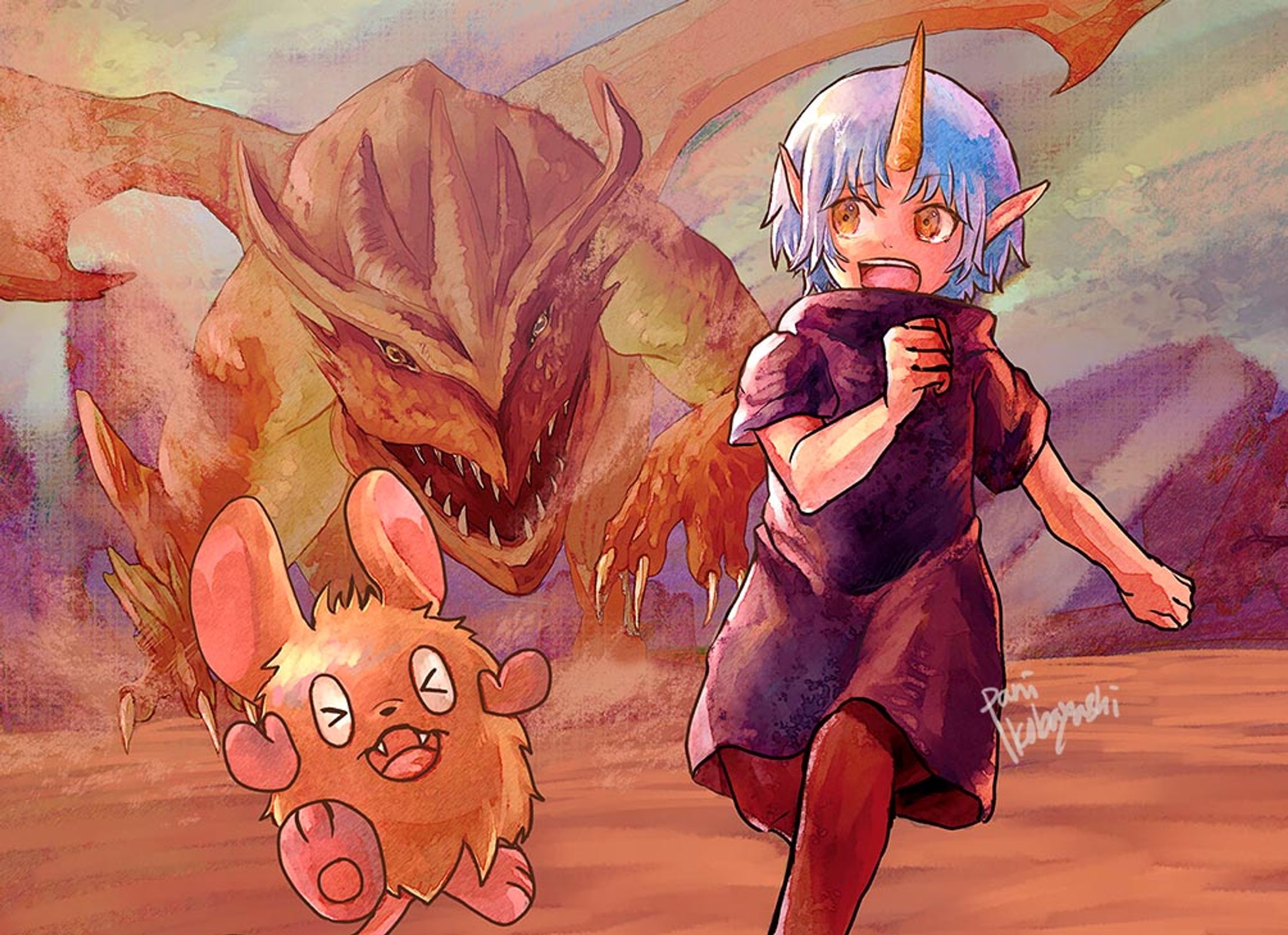 オリジナルキャラクターイラスト-1