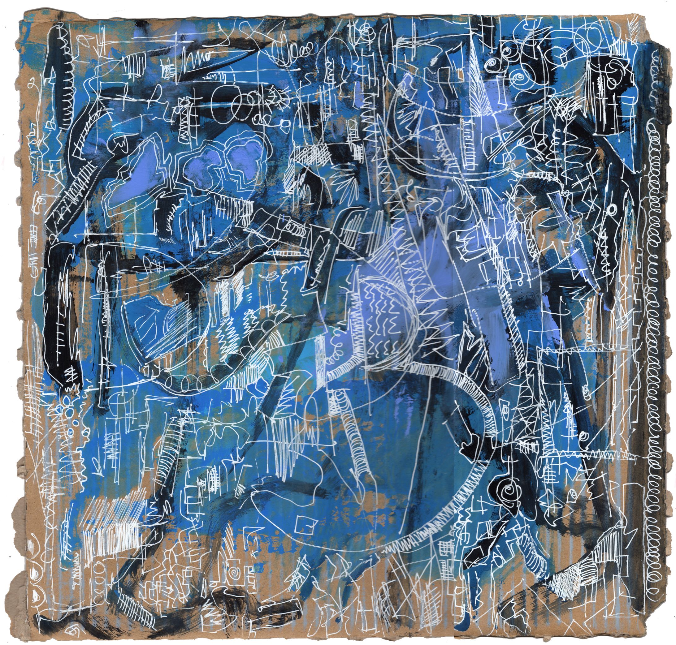 抽象画「Jazz」シリーズ-1