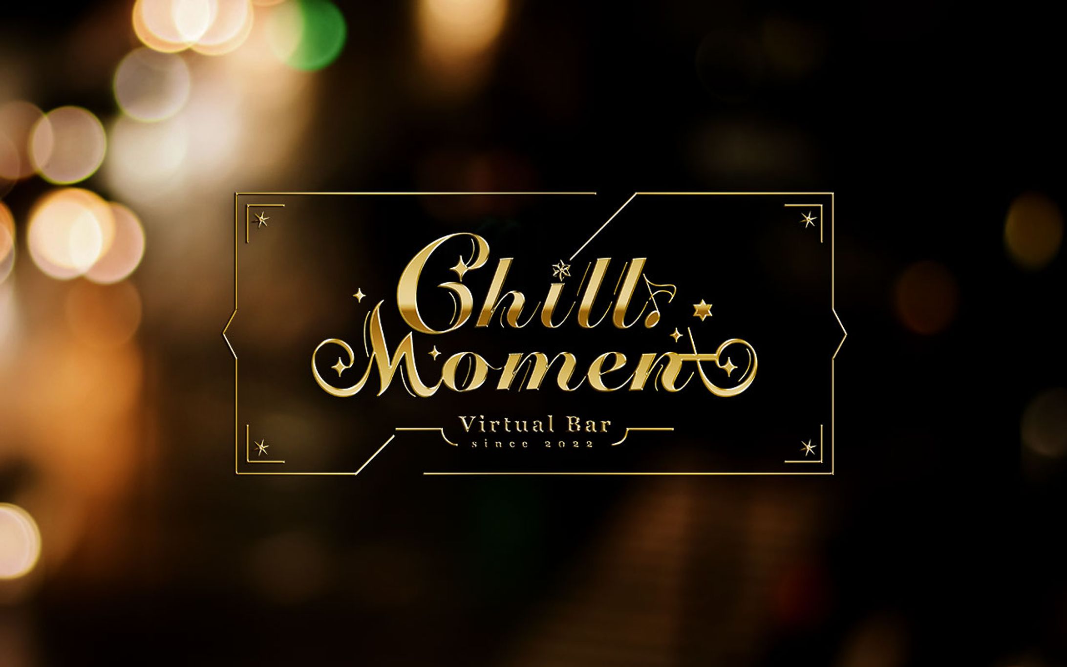 Virtual Bar 「Chill Moment」様 ロゴデザイン-1