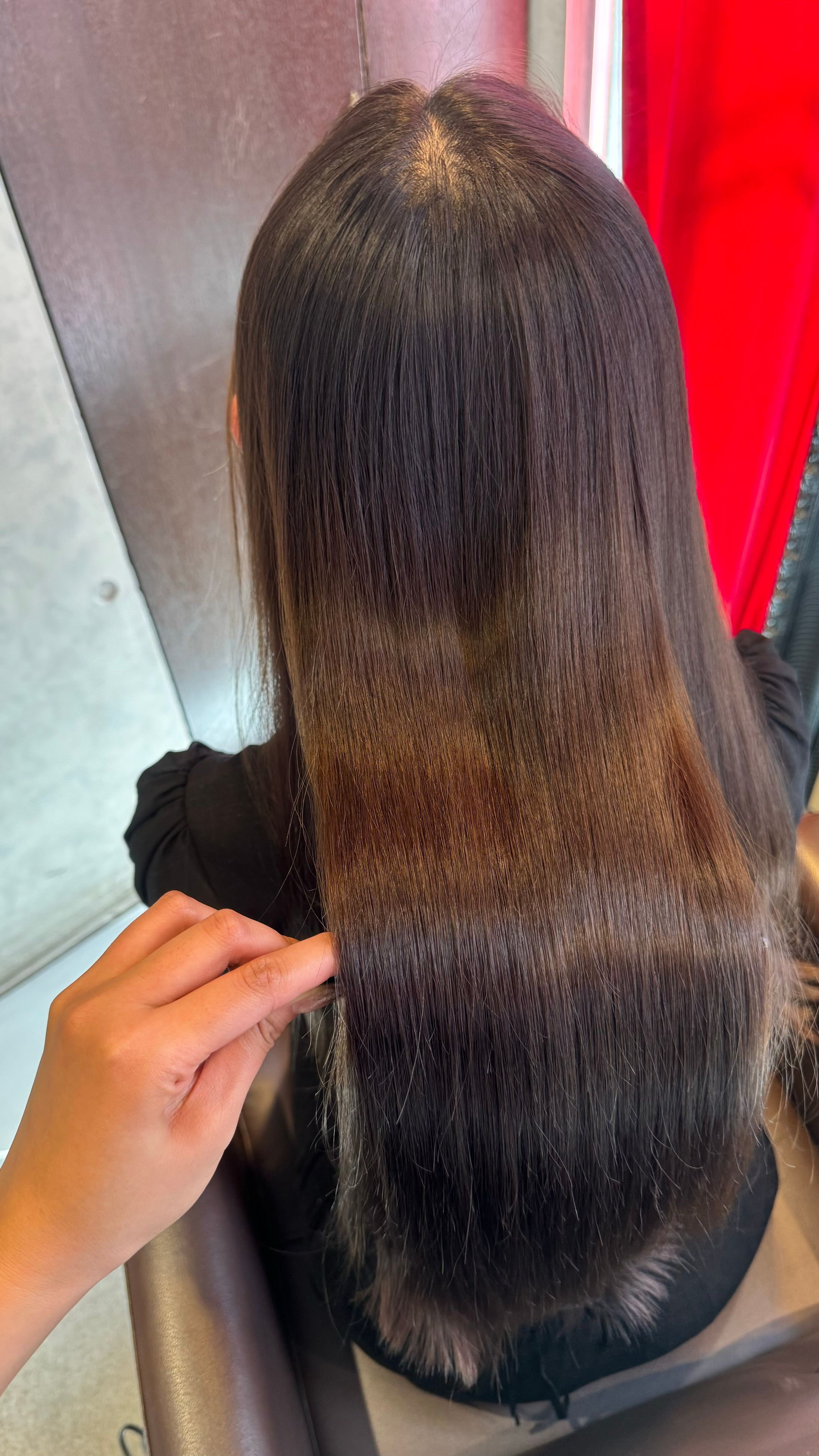 ヘアサロン　トリートメントモデル　カラーモデル　艶髪-1