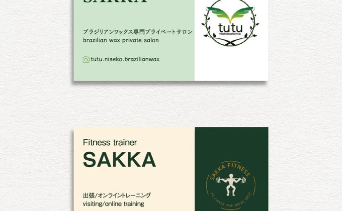 SAKKA様　名刺デザイン