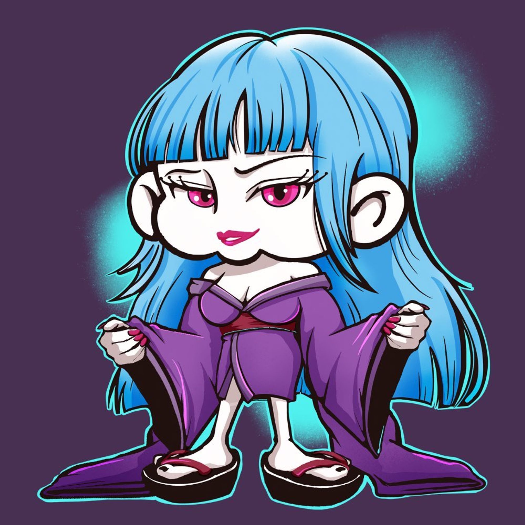 雪女の氷愛ちゃん　#TunTunToon 
@s_yukiwarashi のオリジナルキャラクターを描かせていただきました

⚠︎Reproducing all or any part of the contents is prohibited.

#イラスト #イラストレーター #イラストグラム #絵描きさんと繋がりたい #絵描きさんとつながりたい
 #カートゥーン #カートゥーンイラスト #カートゥン風イラスト 
#デフォルメ #デフォルメイラスト 
#clipstudiopaint #clipstudio
#illustration #illust #illustrator #ar-1