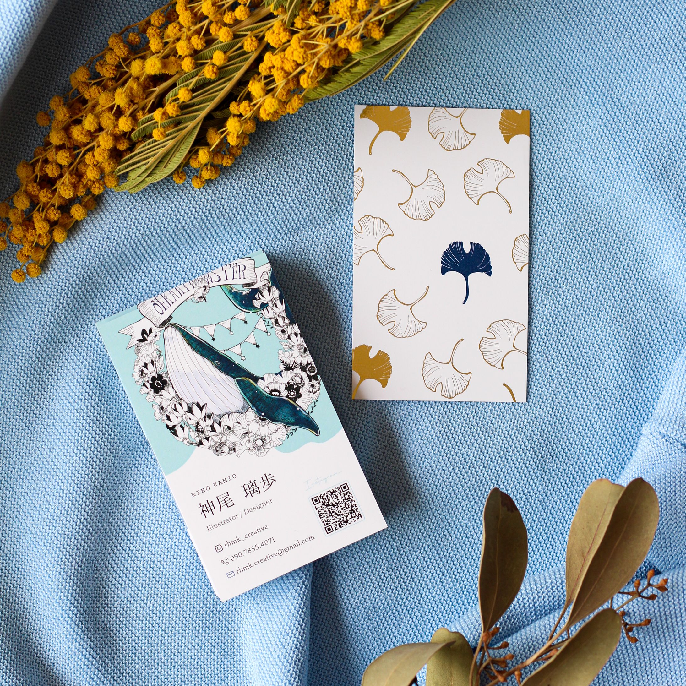 OEKAKI monster - business card-1