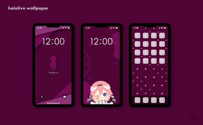 壁紙、２次創作