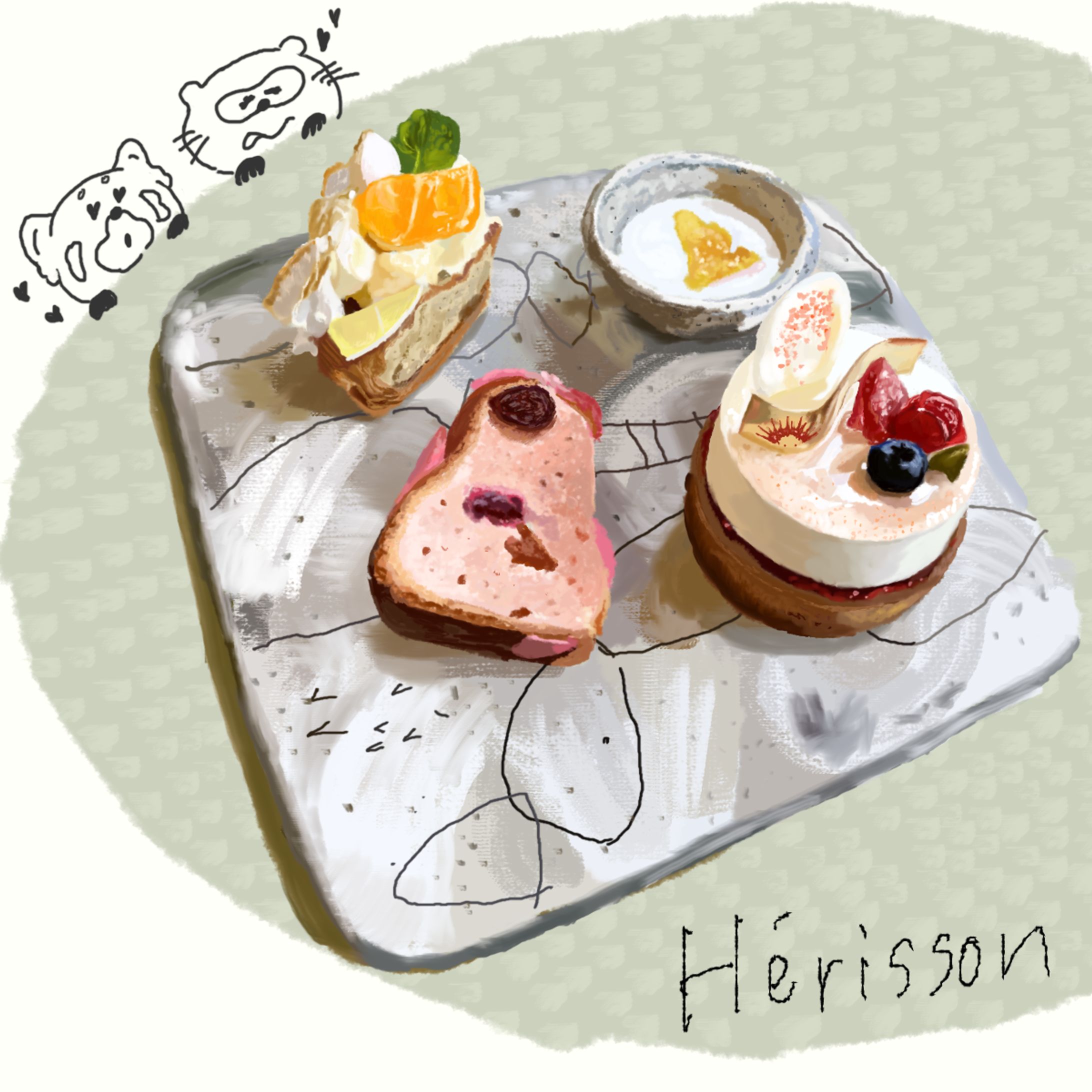 スイーツイラスト-1