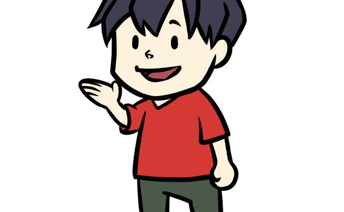 男の子