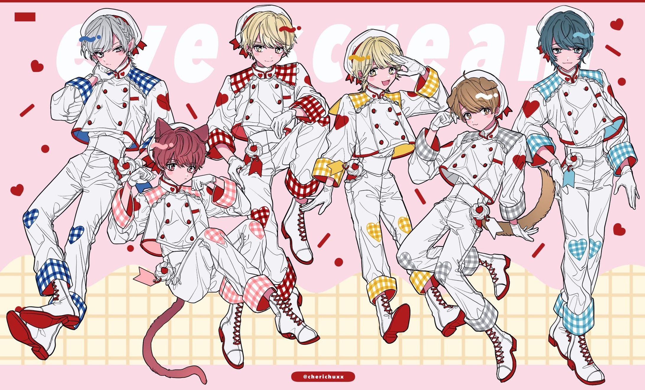 グッズイラスト / eye scream様-1