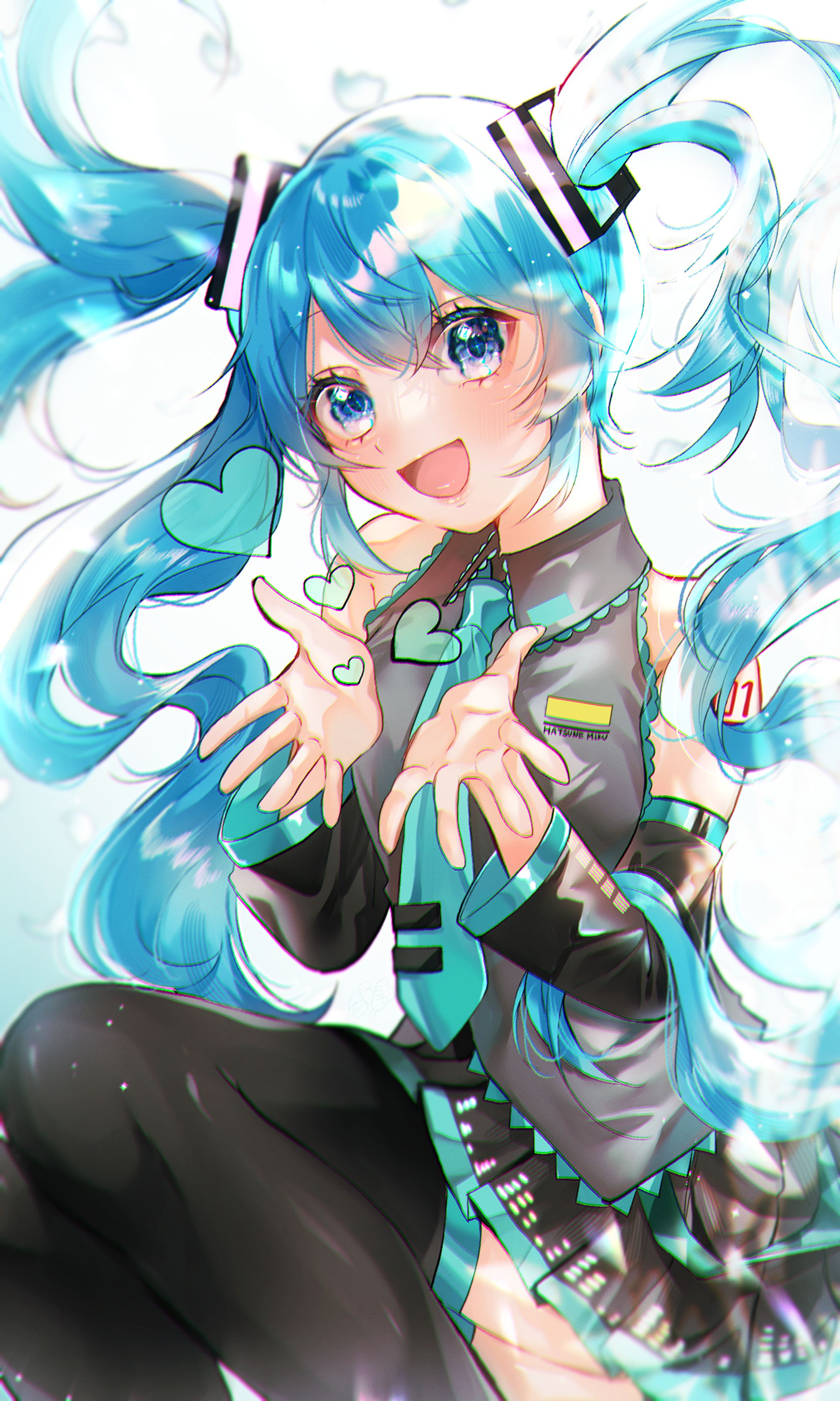 ファンアート✨️初音ミクちゃん🩵-1