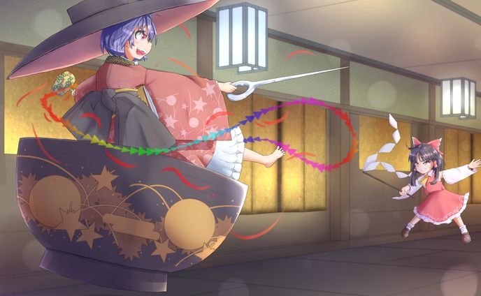 【実績】一枚絵、ぺペンvsマニモ