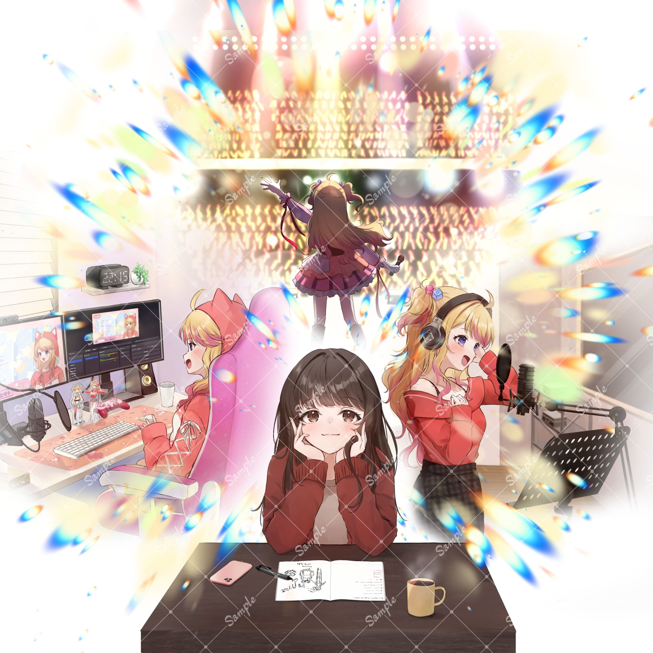 【work】株式会社321 REALITY Vライバーオーディション キービジュアル-1