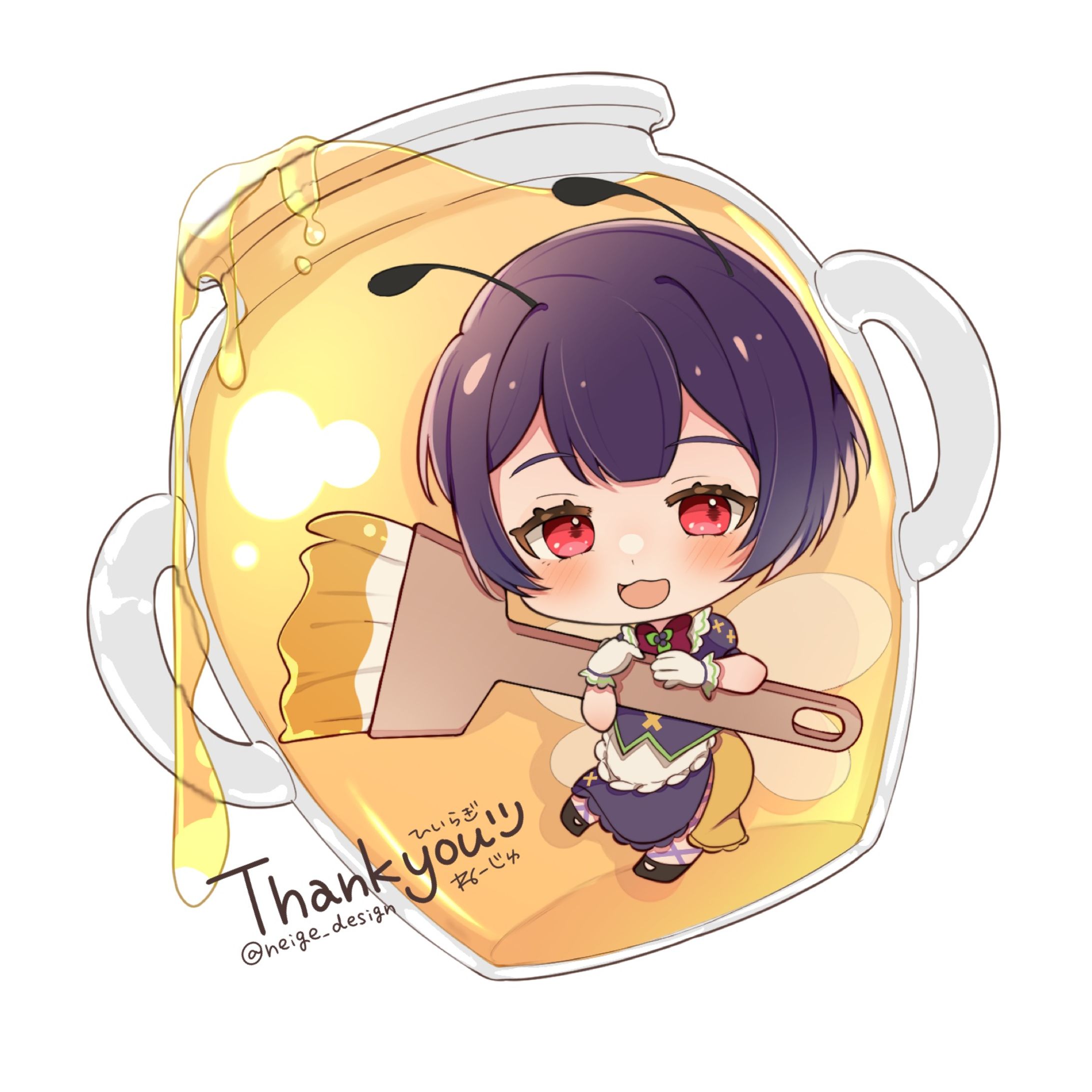 恵藍様＊グッズ用イラスト-1