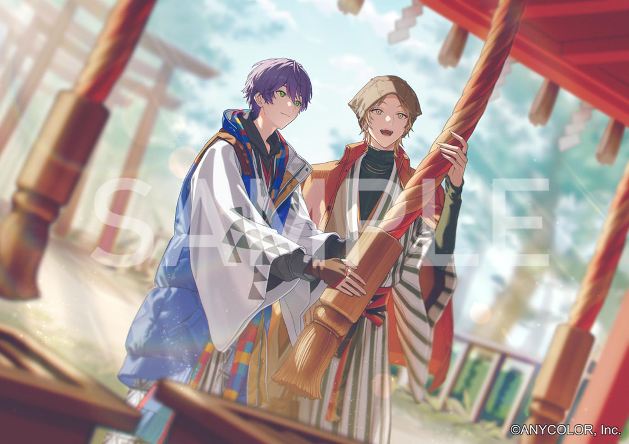 「TOGABITO New Year 2026 -AKEOME-」グッズイラスト-1