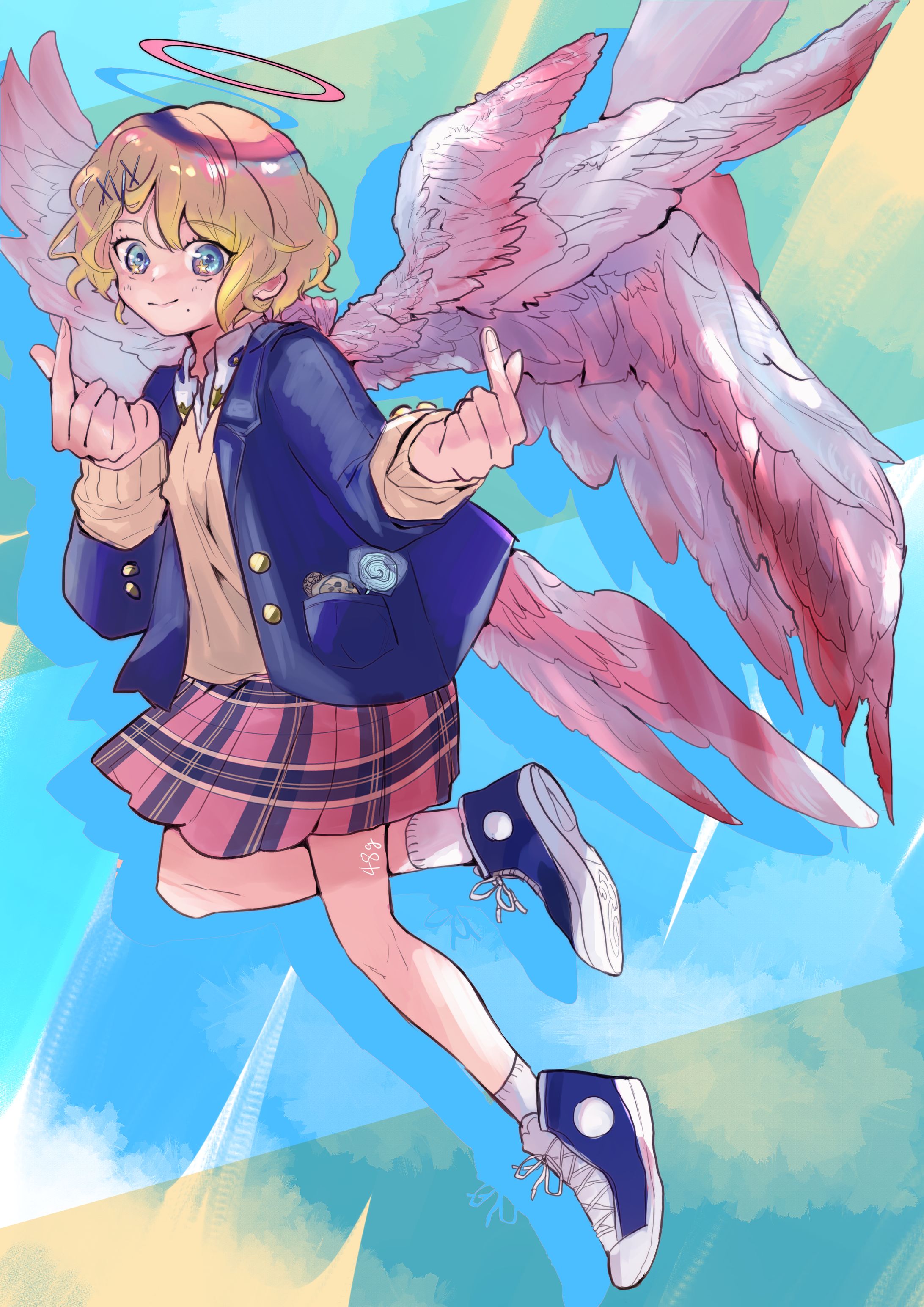 天使ちゃん(制作過程つき)-1