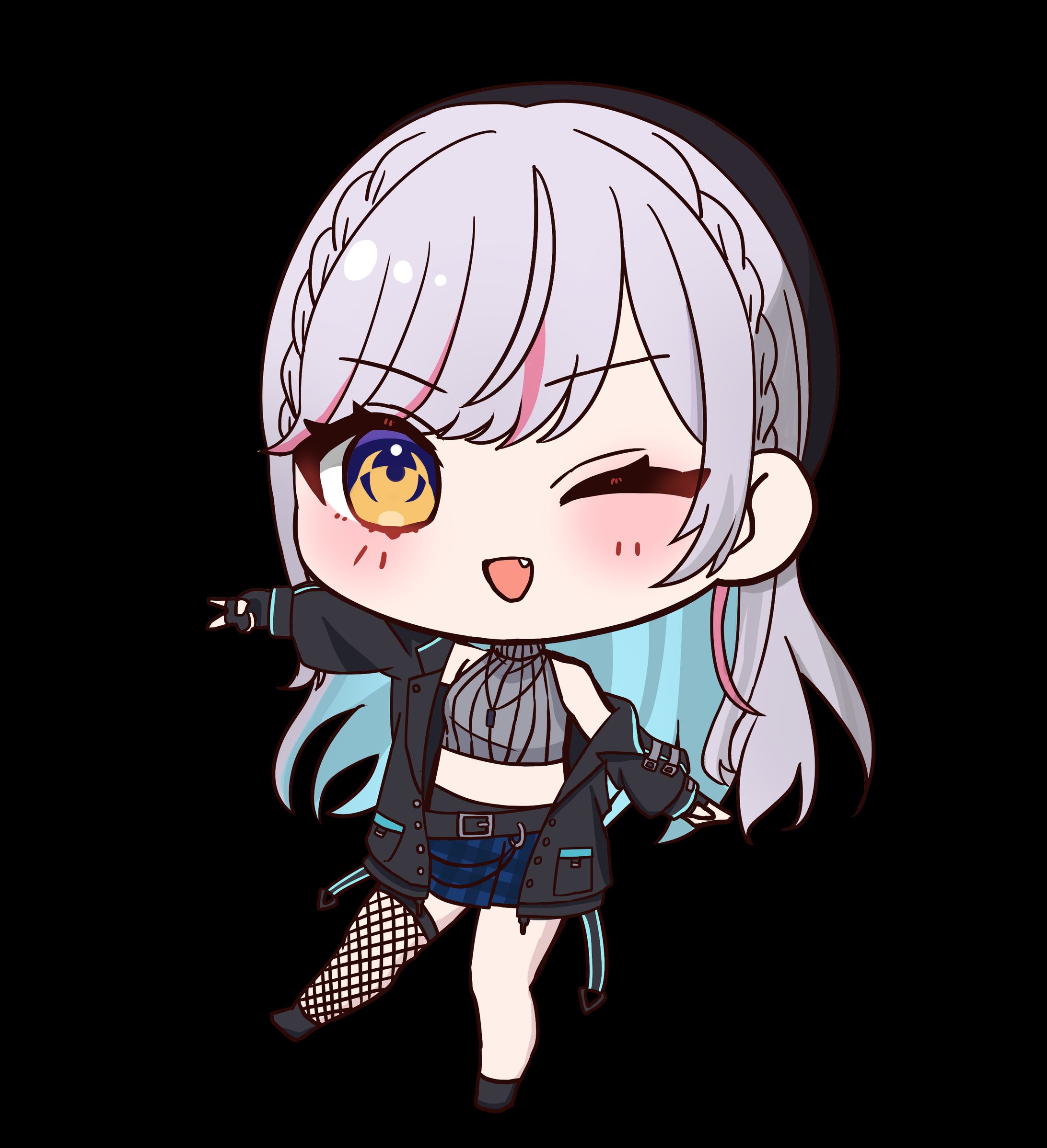【ご依頼】SDイラスト（表情差分、衣装差分あり）-1