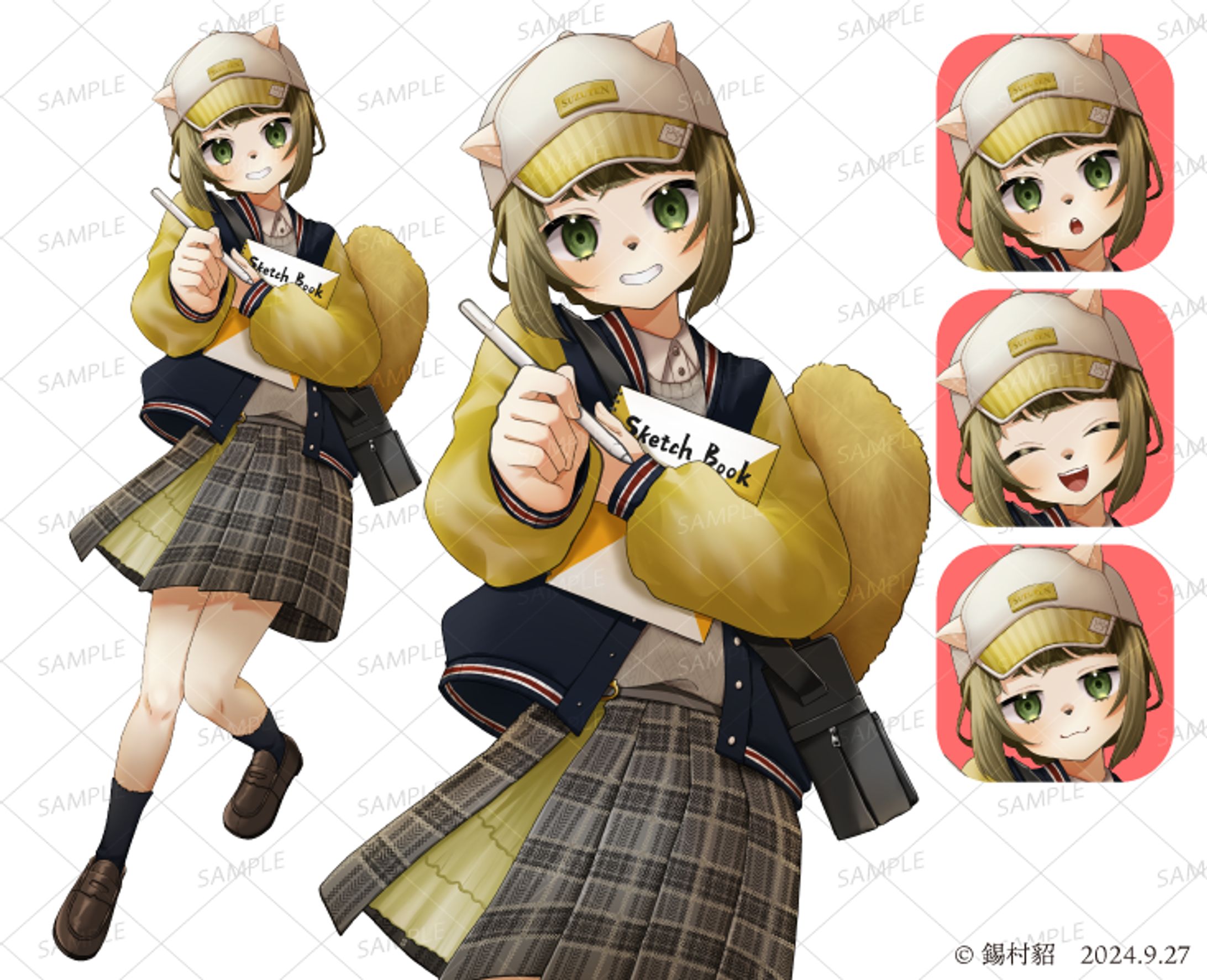 錫村貂秋モデル　キービジュアル-1