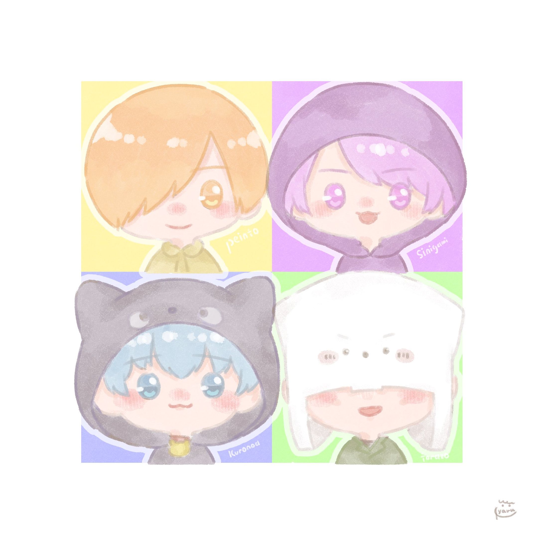 ꒰ fa ꒱ イラスト / 日常組 さま-1