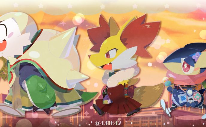 🦔🦊🐸おでかけ