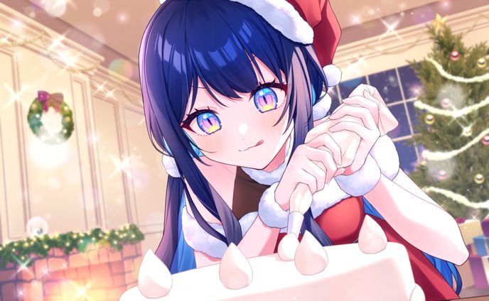 音海にゃる様　クリスマスイラスト