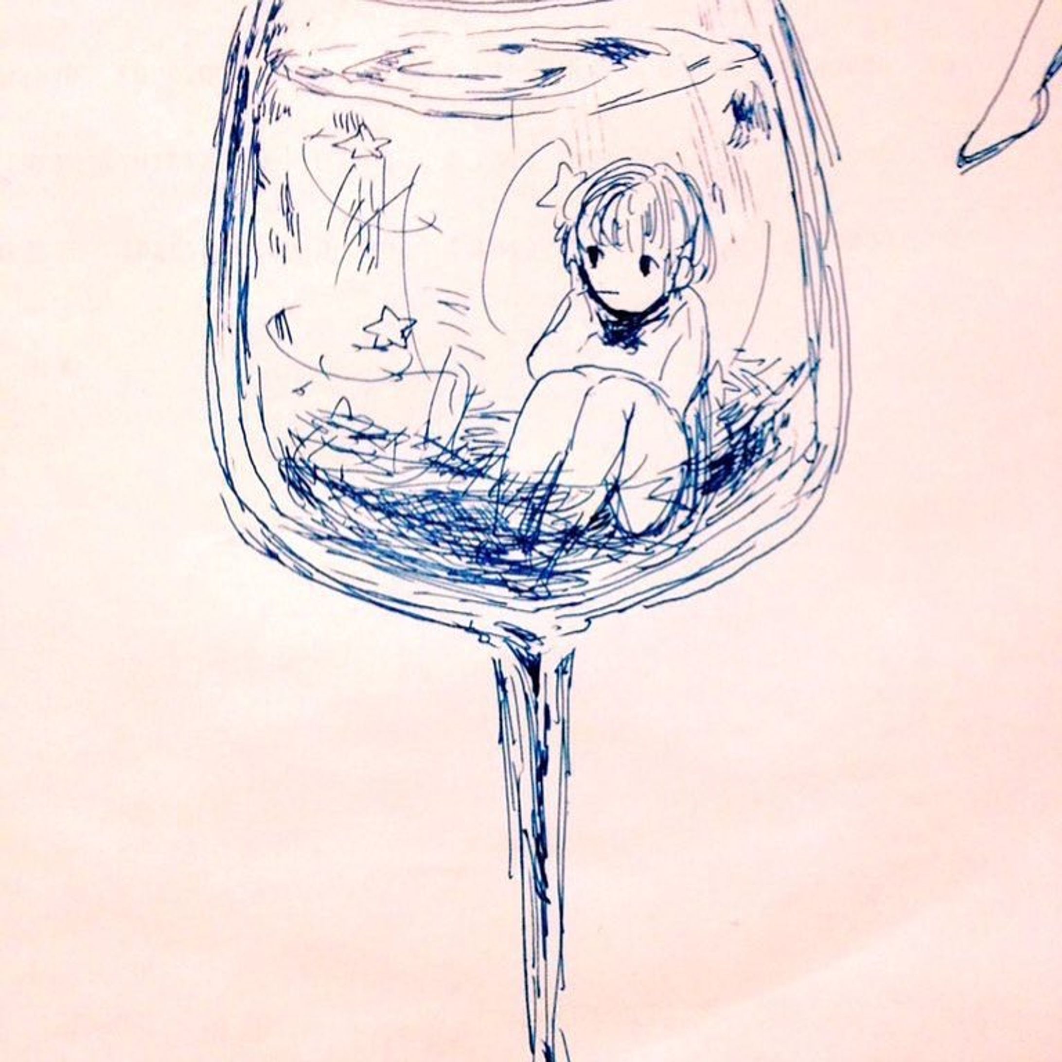 #アナログイラスト  #ボールペンイラスト-1