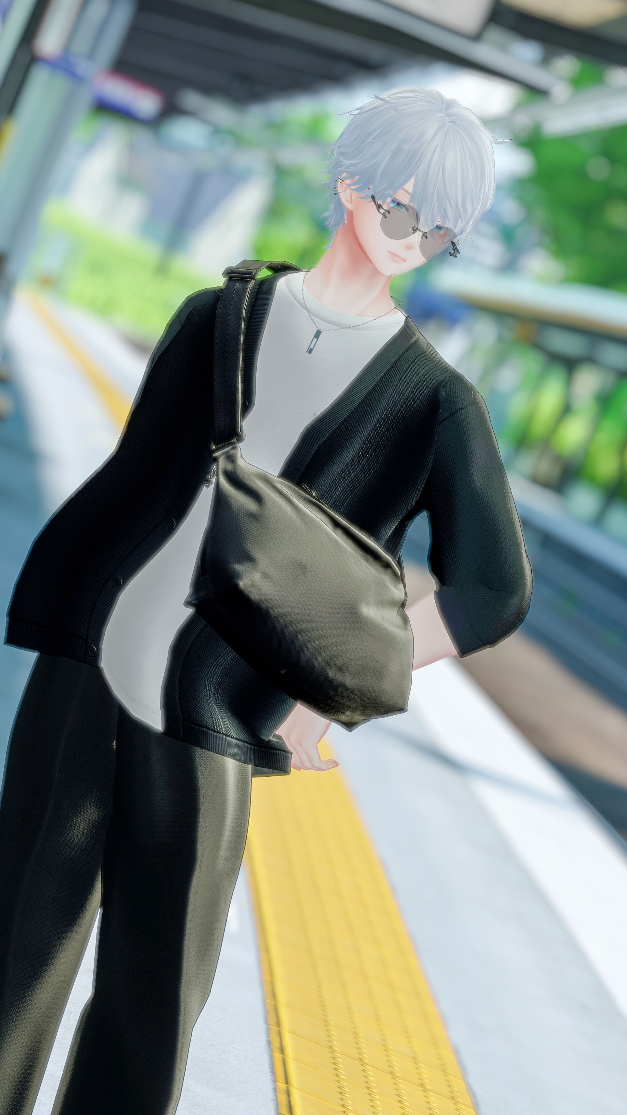 【モデル・PR】and ST GLOBAL WORK『夏の羽織り2スタイルコーデ』-1