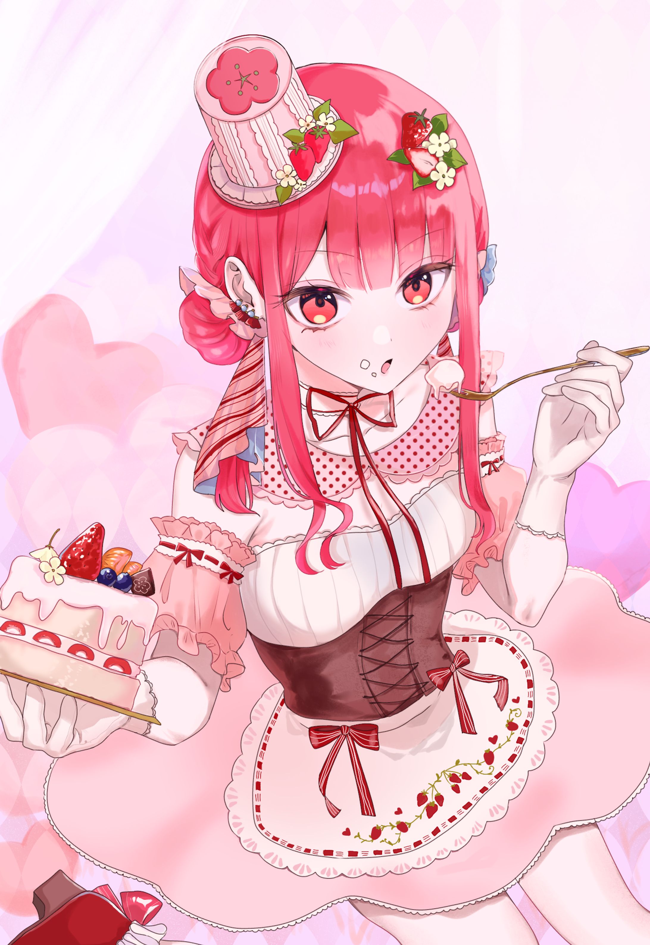 𝚜𝚝𝚛𝚊𝚠𝚋𝚎𝚛𝚛𝚢･𝚜𝚑𝚘𝚝🍓│5周年記念グッズ絵-1