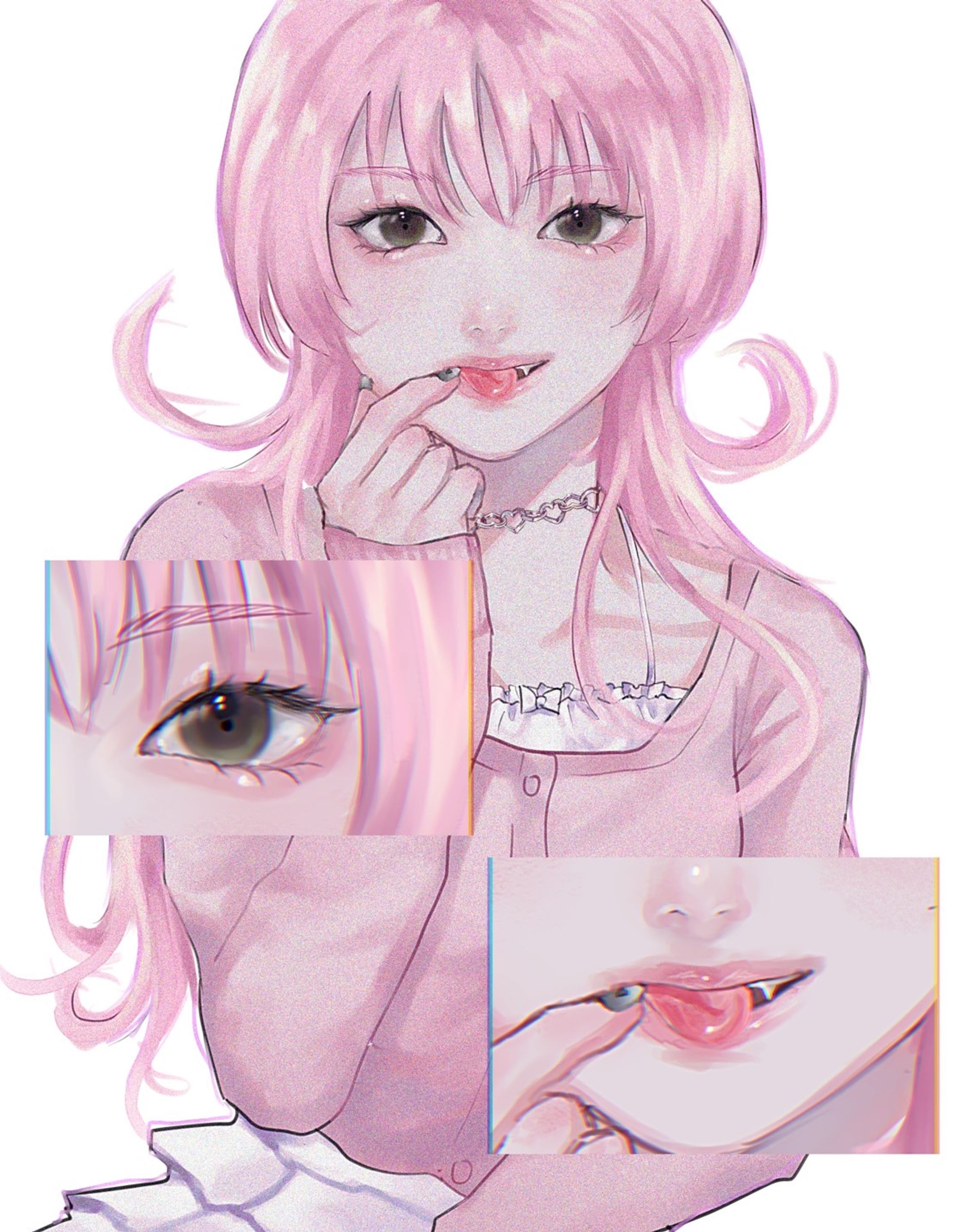 八重歯の女の子-1