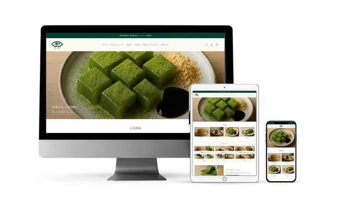 【Shopifyデモストア】抹茶スイーツ専門店のECサイト