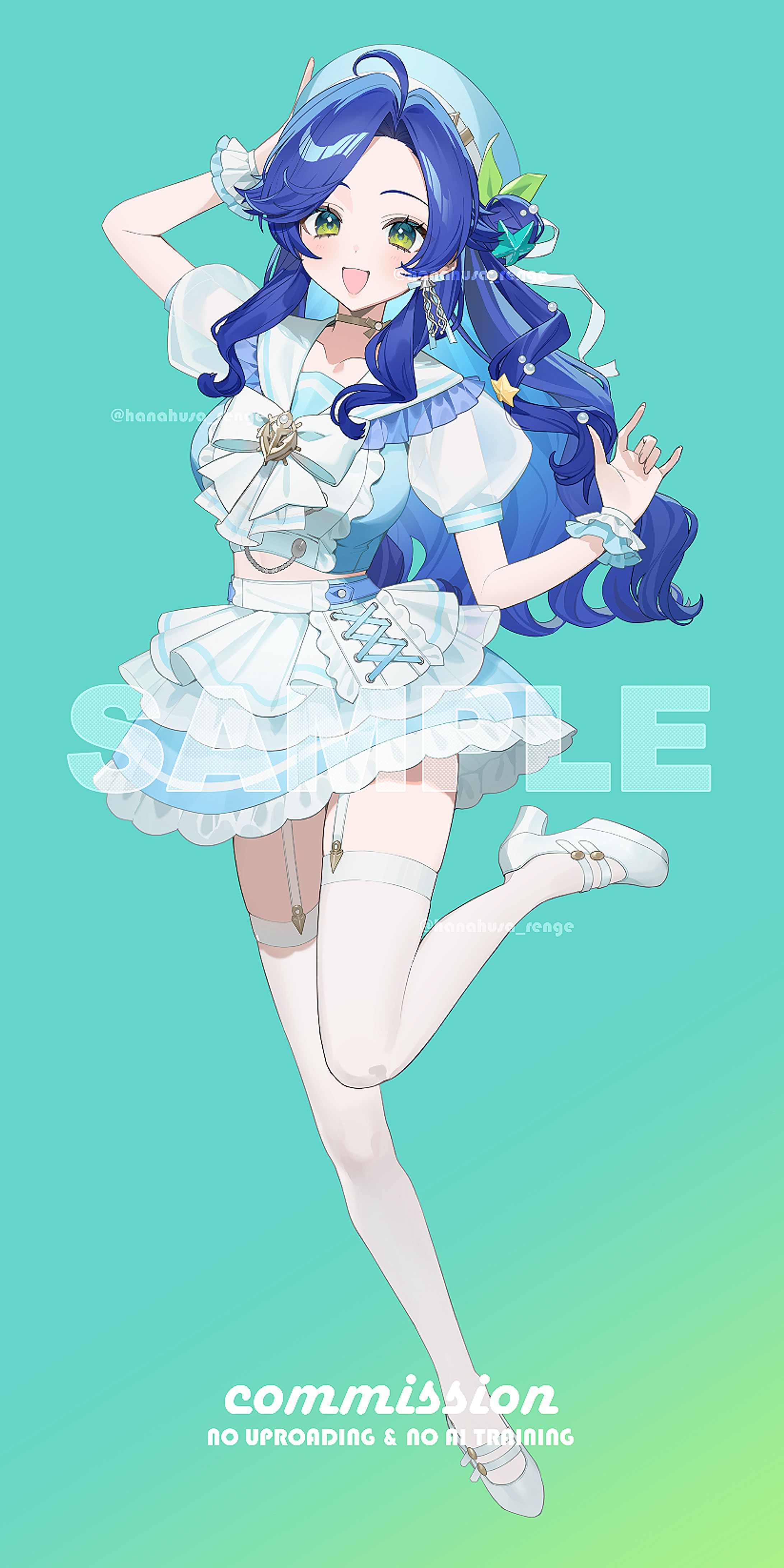 よいどれちゃん様　マリン衣装キービジュアル-1