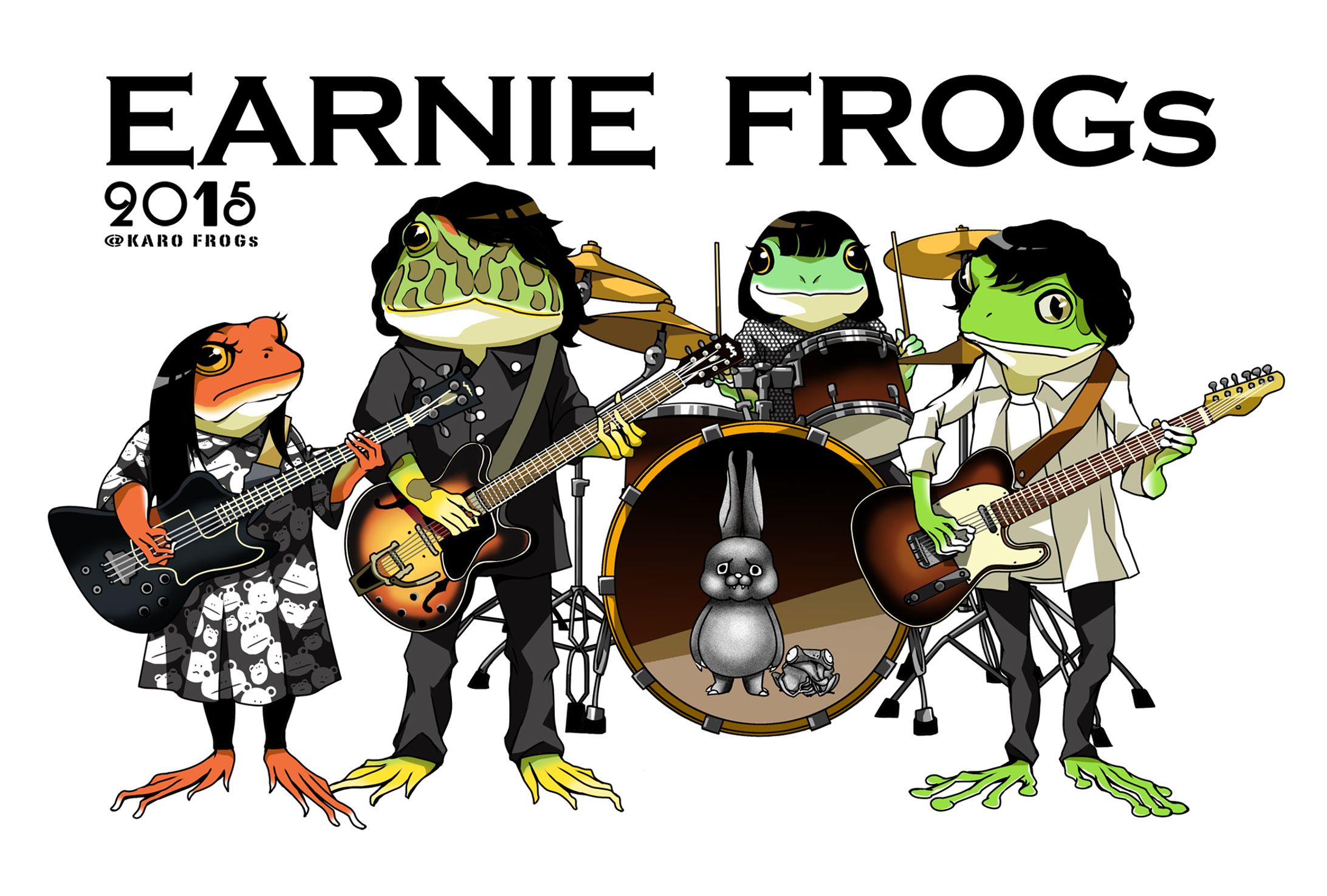 EARNIE FROGs　蛙化-1