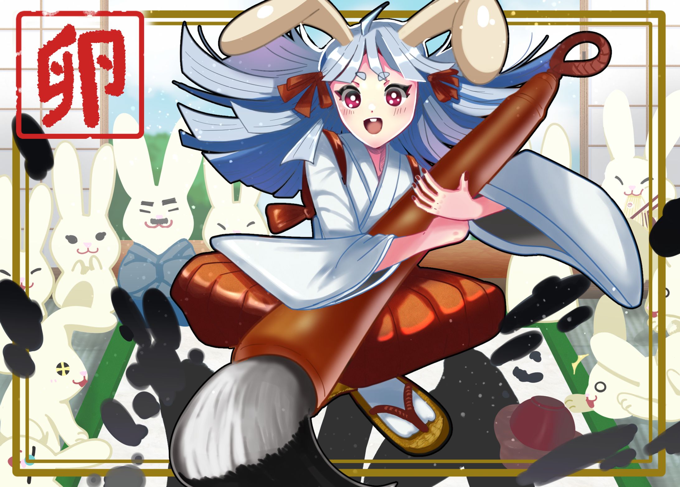 うさぎ年カレンダー2023-1