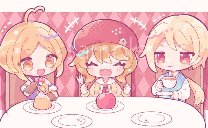 海外ドラマ、動画用イラスト