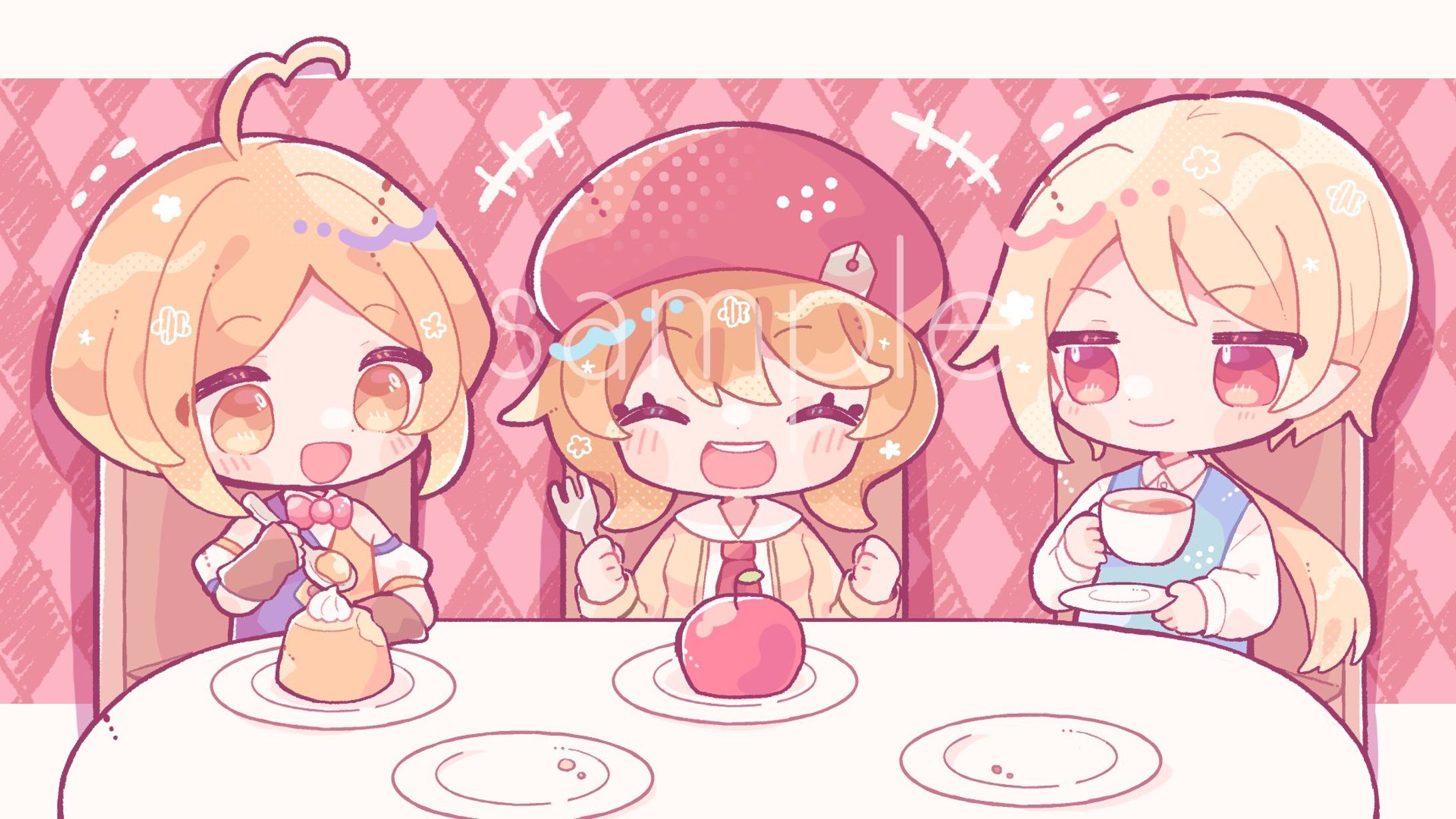 星空照美様ボイスドラマ用イラスト-1