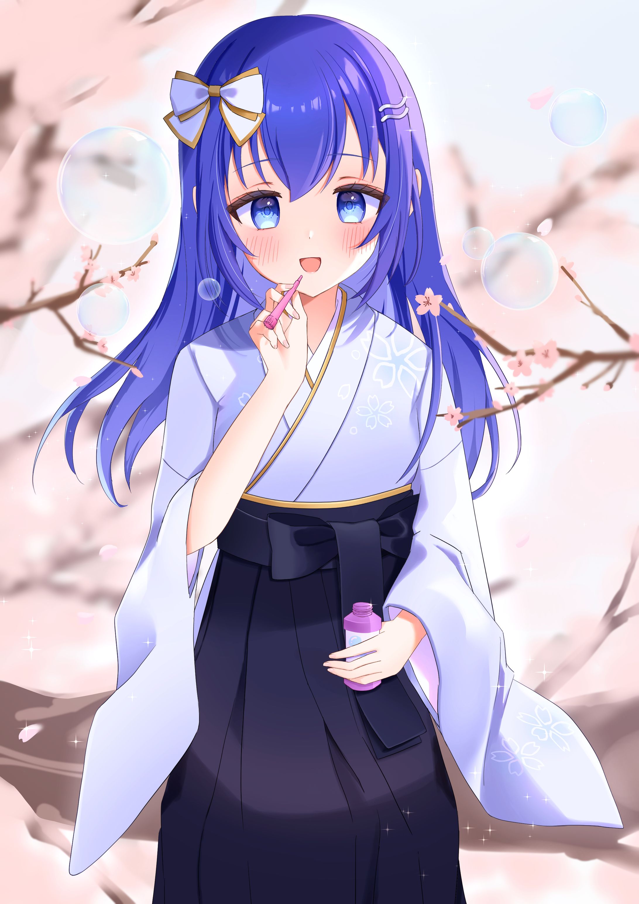 Vtuber 富貴桜華様 活動用イラスト-1