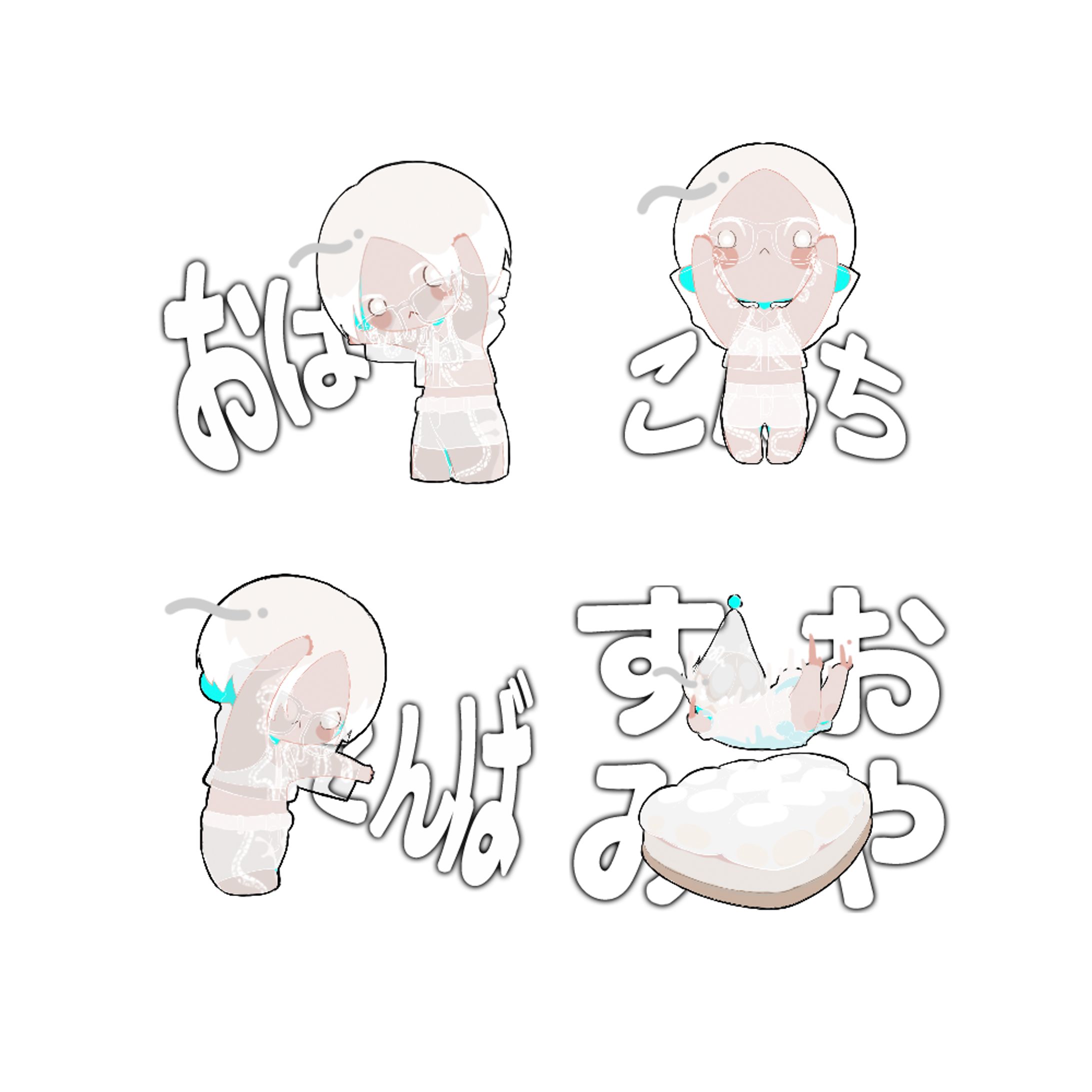 LINEスタンプ/創作-1