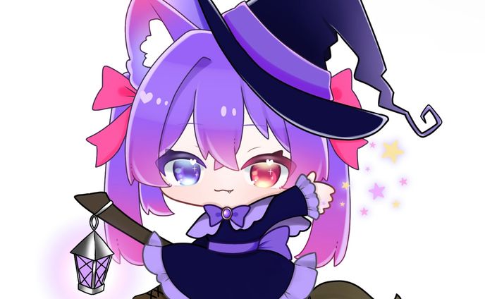 【愛夢珠るこ。】ハロウィン量産ミニキャラ2023