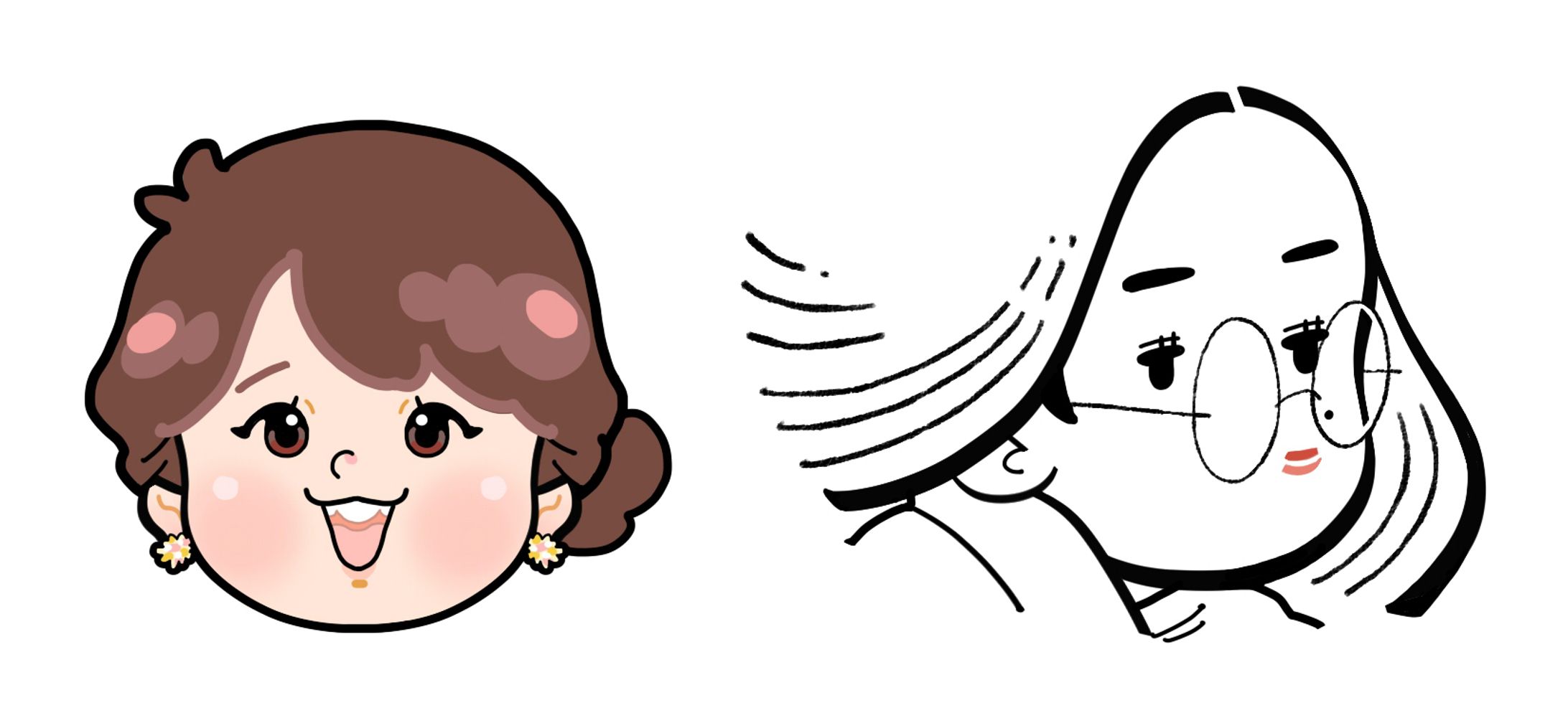 似顔絵（ご依頼分）-1