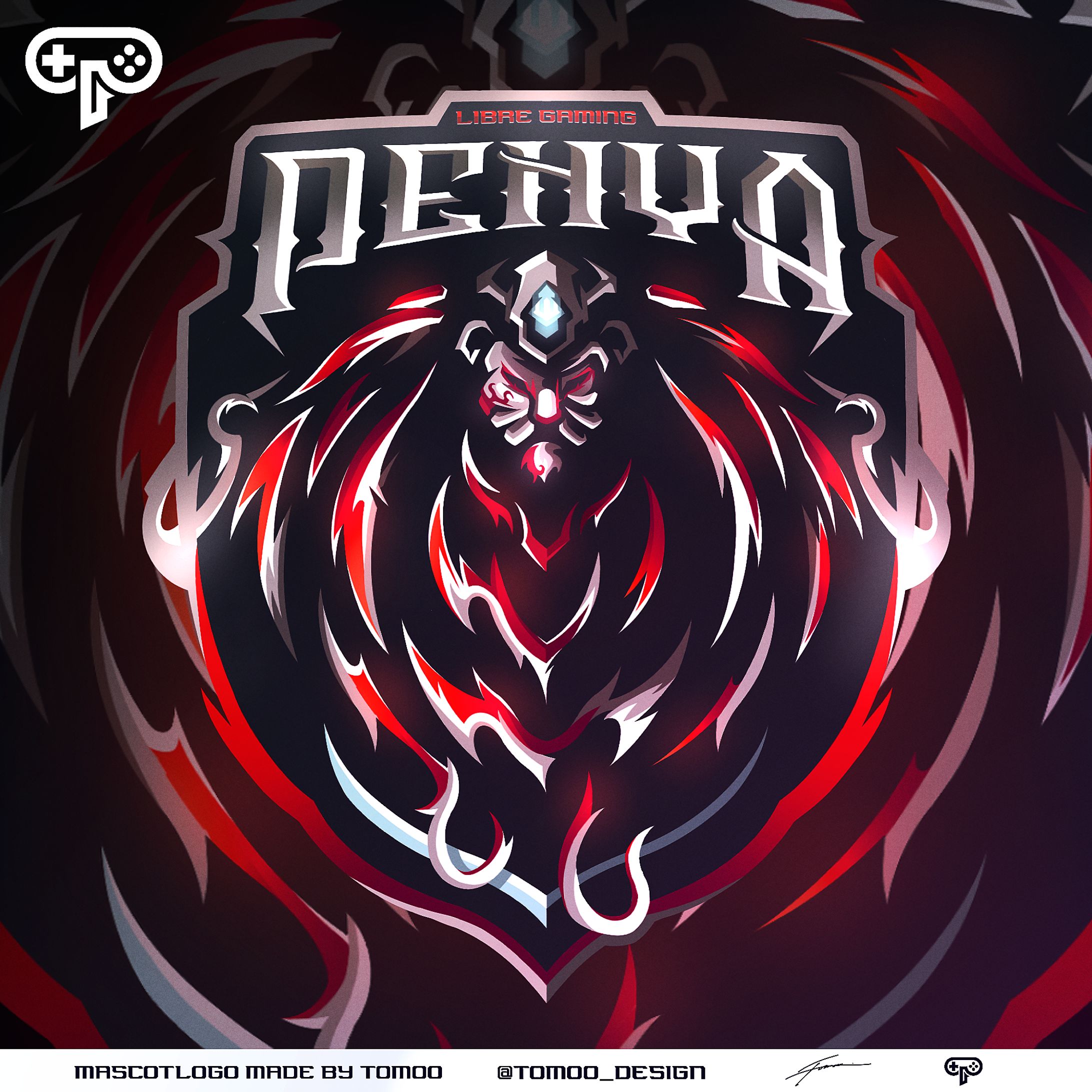 Mascot Logo 〜ライオン〜-1