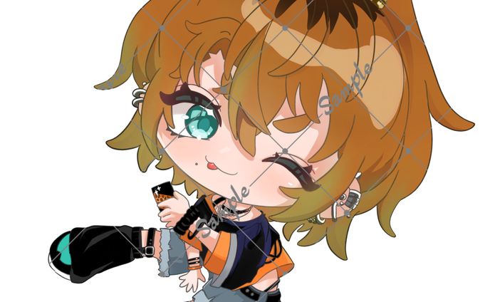 澄夜こもれ/SDイラスト