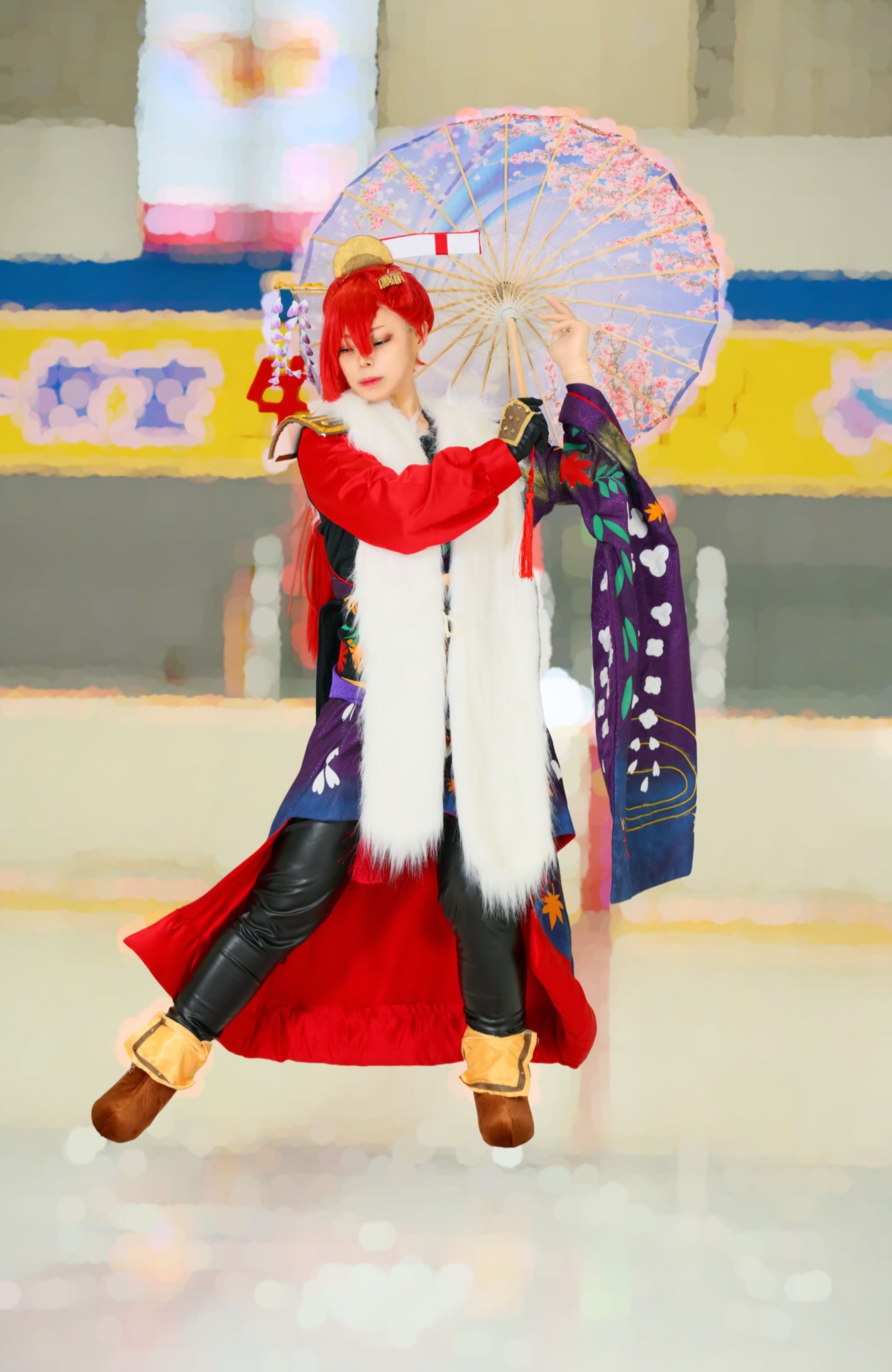 コス写真（太刀花ユキノジョウ/百花繚乱）-1