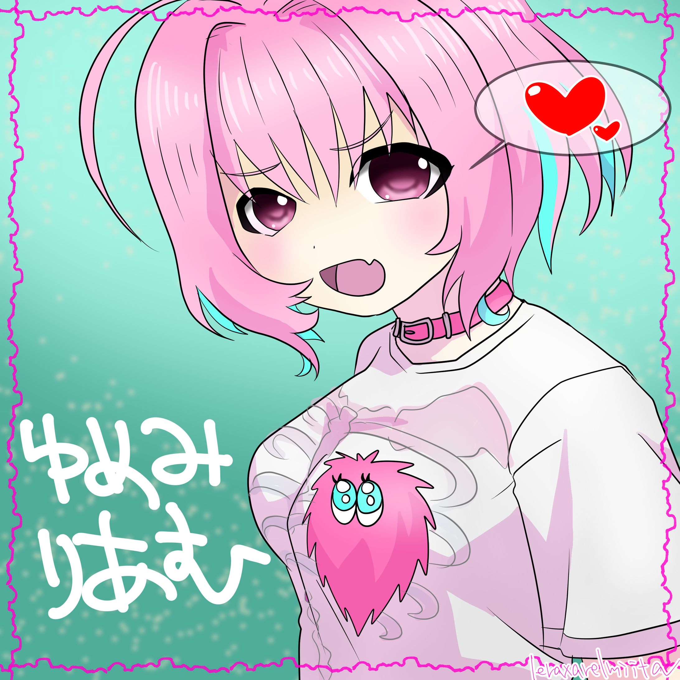 リクエストイラスト　りあむちゃん-1