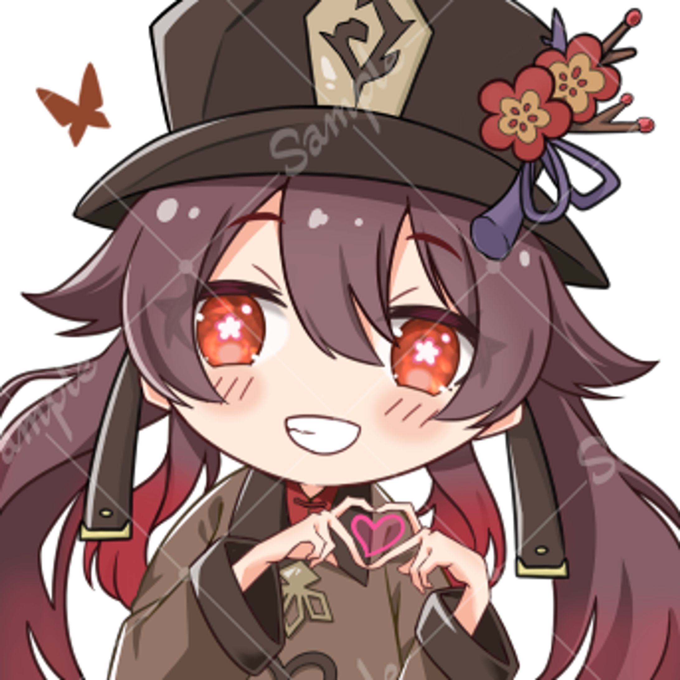 【ご依頼】胡桃　デフォルメ　アイコン-1