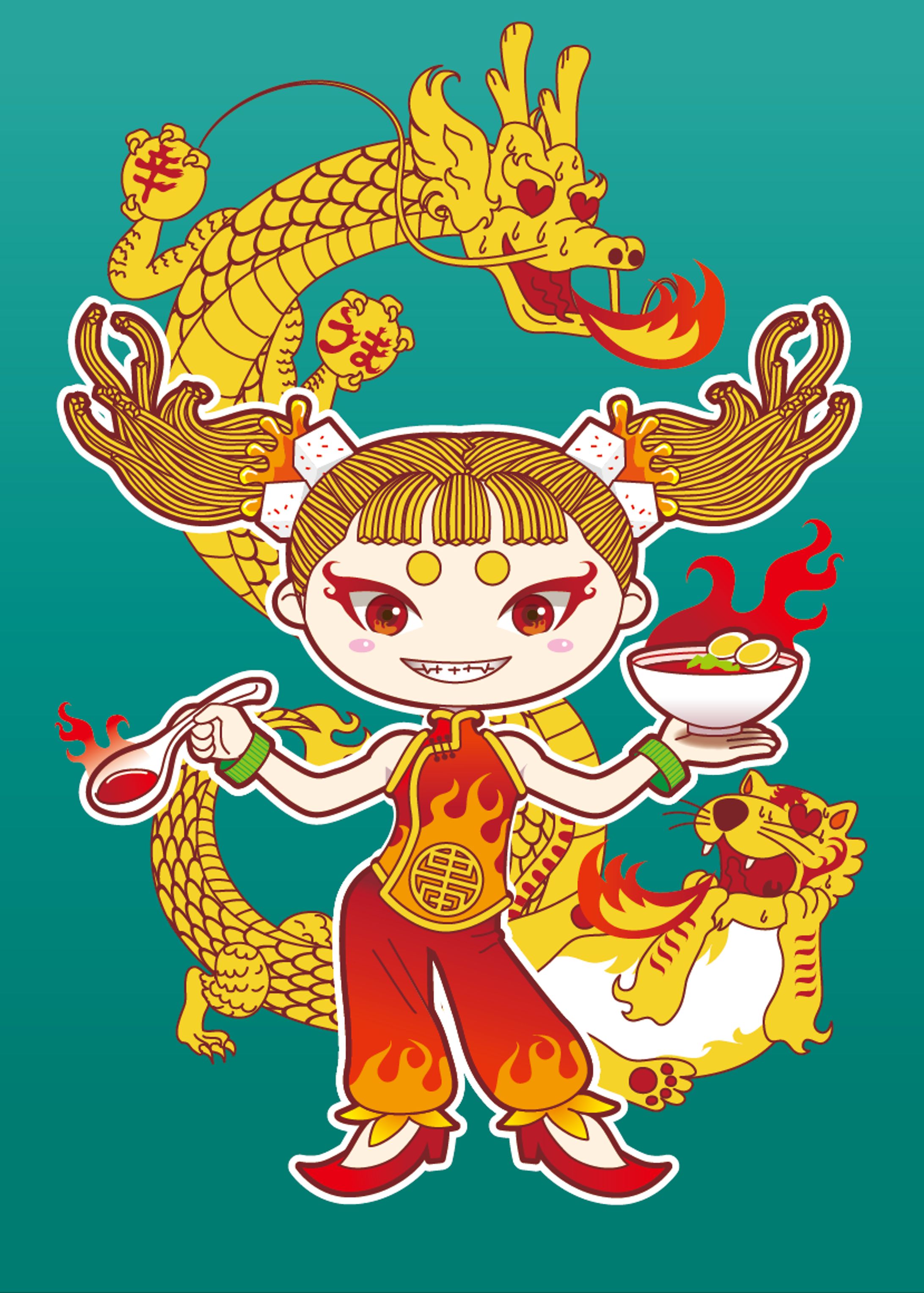 辛口ラーメン少女-1