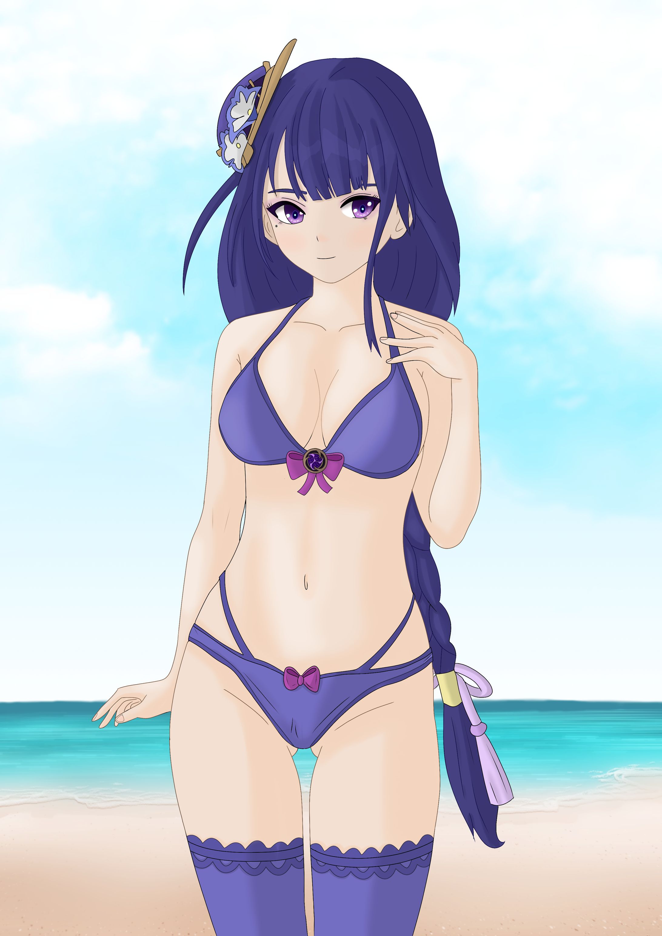 Raiden Shogun | Beach-1